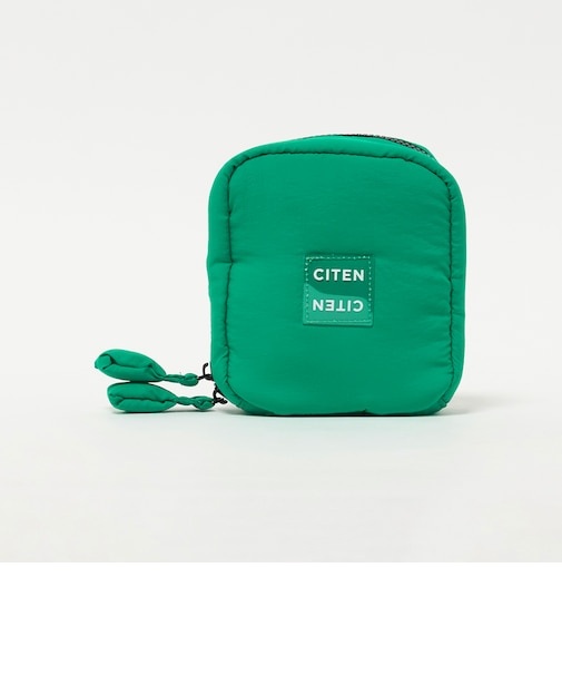 ＜CITEN＞クリアロゴワイドジップポーチ