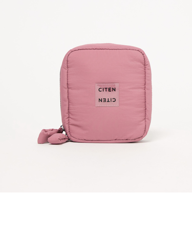 ＜CITEN＞クリアロゴワイドジップポーチ