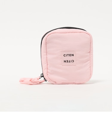 <CITEN>クリアロゴワイドジップポーチ