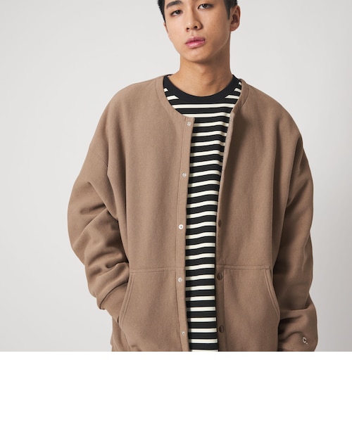 シャギー モヘヤ Vネック カーディガン｜ビューティー＆ユース