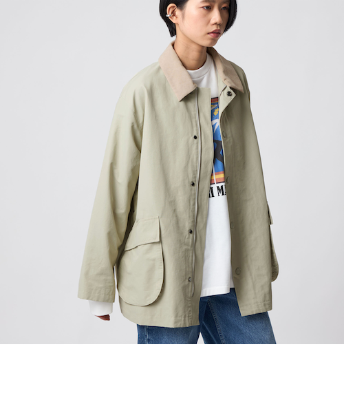 ファーフーデッドモッズアウター｜メドックの通販｜&mall（アンド