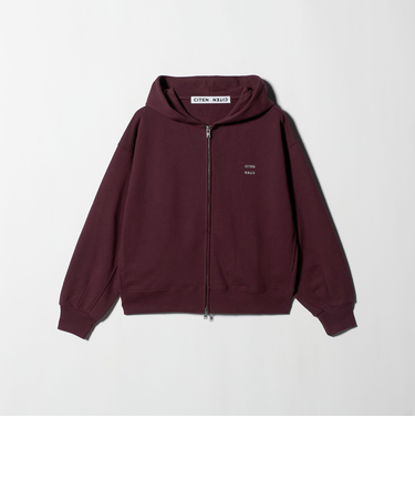 ＜CITEN＞ロゴZIPフーディー