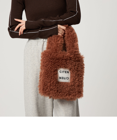 ＜CITEN＞モコモコトートバッグS