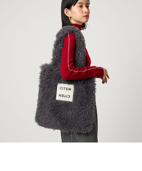 CITEN＞モコモコトートバッグ｜シテンの通販｜&mall（アンドモール