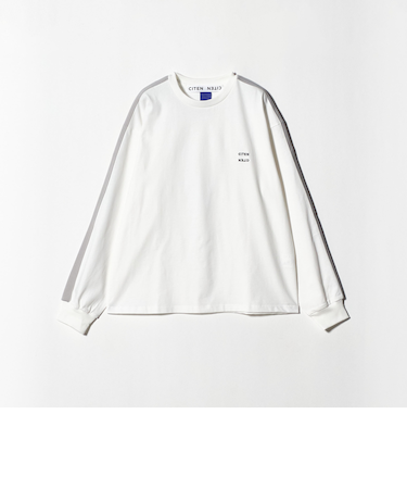 ＜CITEN＞ラインスリーブロンT