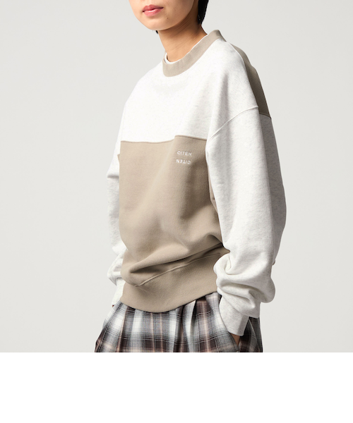 CITEN＞バイカラースウェットシャツ｜シテンの通販｜&mall