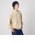 ＜CITEN＞ブラッシュドフリースプルオーバー