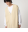 ＜CITEN＞リブニットZIPベスト