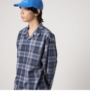 ＜CITEN＞オンブレーチェックシャツジャケット