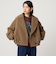 ＜CITEN＞ウールライクショートトレンチブルゾン