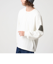 ＜CITEN＞ヘンリーネックワッフルLSシャツ