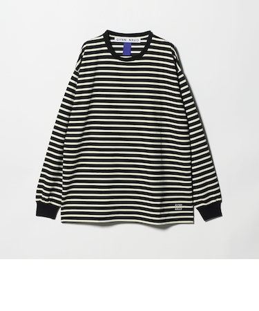 ＜CITEN＞リップルボーダーロンT