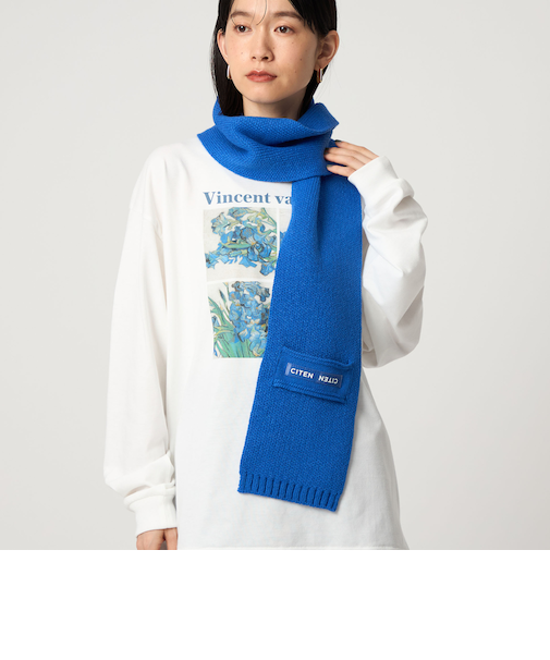 ＜CITEN＞クリアロゴニットマフラー