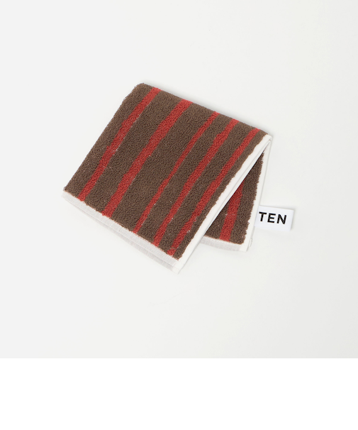 ＜CITEN＞ハンドタオルペイントストライプ