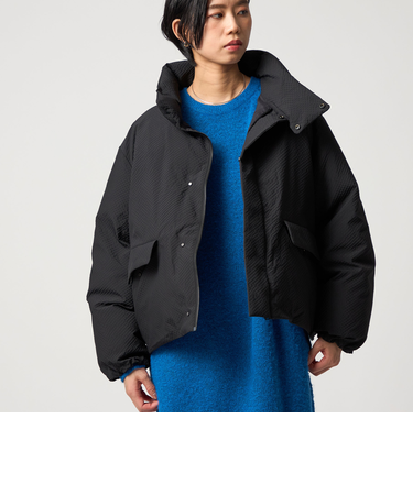 <CITEN>ミニチェックパデッドブルゾン