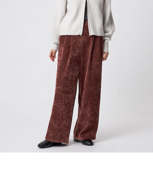 ＜CITEN＞コーデュロイタックイージーパンツ