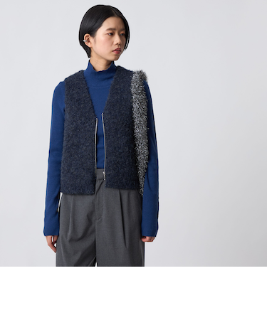 ＜CITEN＞ブークレニットジップベスト