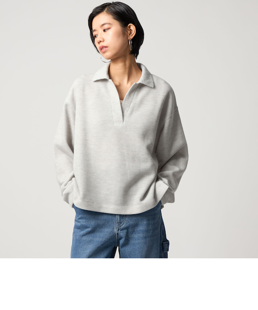 ＜CITEN＞スキッパーデザインサカリバトップ