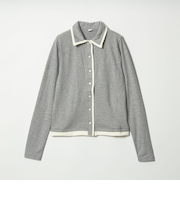 ＜CITEN＞ダブル衿風カットトップ