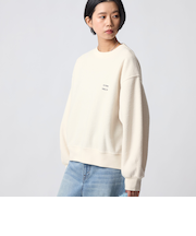 <CITEN>裏起毛クルーネックトップ