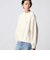 ＜CITEN＞裏起毛クルーネックトップ