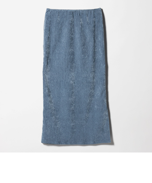 ＜CITEN＞ベロアライクカットナロースカート