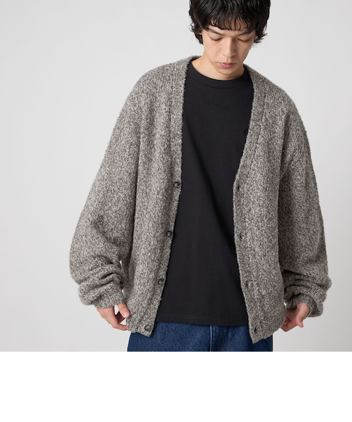 ＜CITEN＞ブークレールーズニットカーディガン