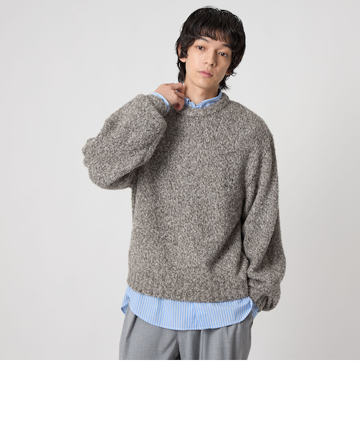 ＜CITEN＞ブークレールーズニットプルオーバー