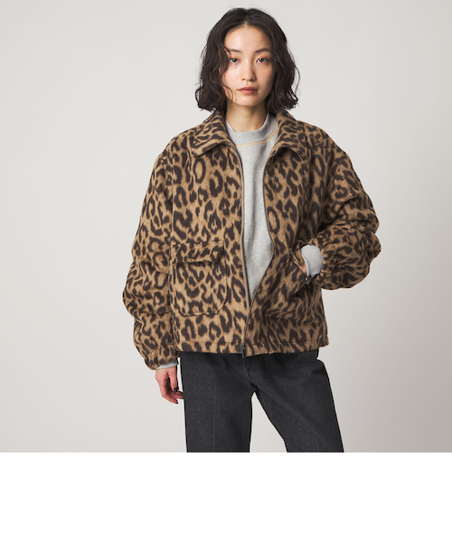 CITEN＞レオパードブルゾン｜シテンの通販｜&mall（アンドモール）三井
