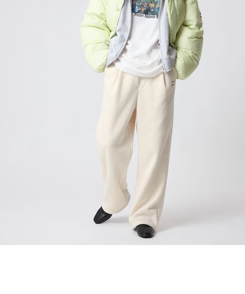 ＜CITEN＞裏起毛イージーパンツ