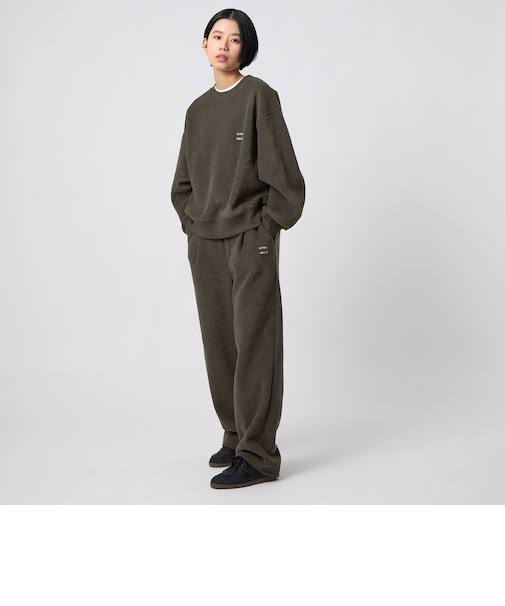 ＜CITEN＞裏起毛イージーパンツ