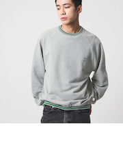 【別注】＜DISCUS ATHLETIC×CITEN＞ラインリブスウェット