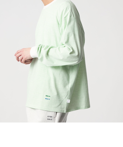 【別注】＜DISCUS ATHLETIC×CITEN＞ボーダーロンT