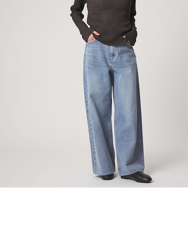 ＜CITEN＞エッセンシャルバギーデニム