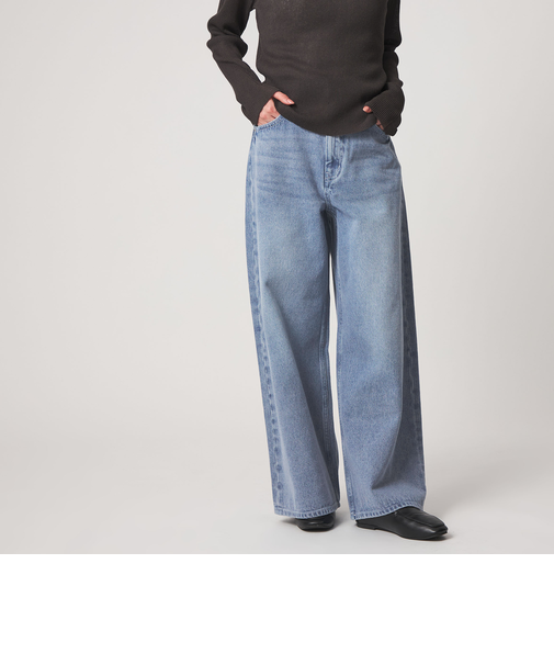 ＜CITEN＞エッセンシャルバギーデニム