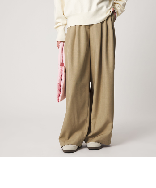 ＜CITEN＞3タックイージーワイドパンツ