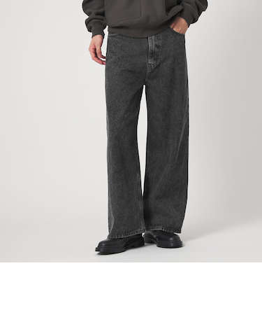 ＜CITEN＞バギーデニムパンツ