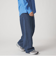 ＜CITEN＞バギーデニムパンツ