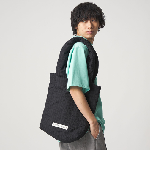 ＜CITEN＞パファーストライプトートバッグ