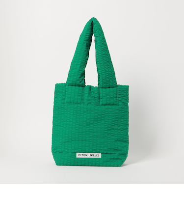 ＜CITEN＞パファーストライプトートバッグ