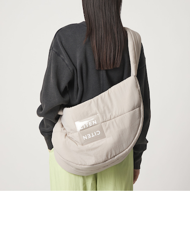 ＜CITEN＞ハーフムーンビッグショルダー