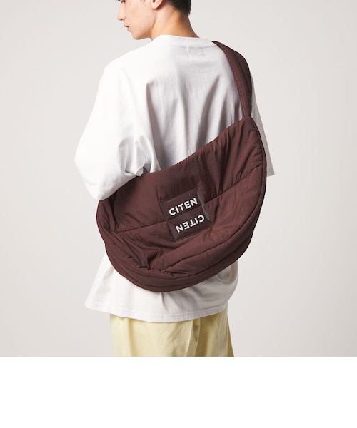 CHTY ビッグハーフムーンショルダーバッグ CITEN＞ハーフムーンビッグショルダー｜シテンの通販｜&mall（アンド