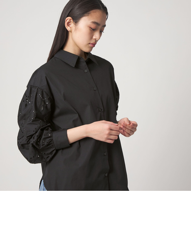 ＜CITEN＞ソデシシュウシャツ