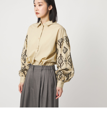 ＜CITEN＞ソデシシュウシャツ