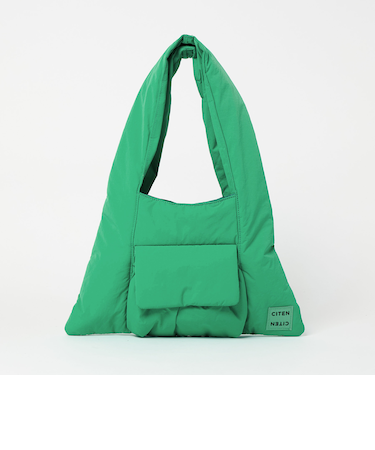 ＜CITEN＞トライアングルフラップポケットトートS