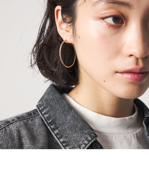 <CITEN>ステンレスフープピアス