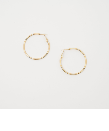 ＜CITEN＞ステンレスフープピアス