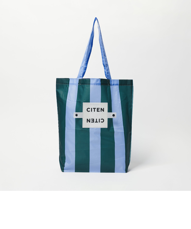 ＜CITEN＞くるくるパッチンストライプトート