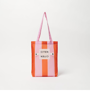 ＜CITEN＞くるくるパッチンストライプトートS