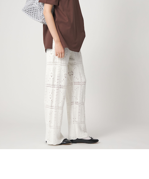 ＜CITEN＞レースアミニットパンツ